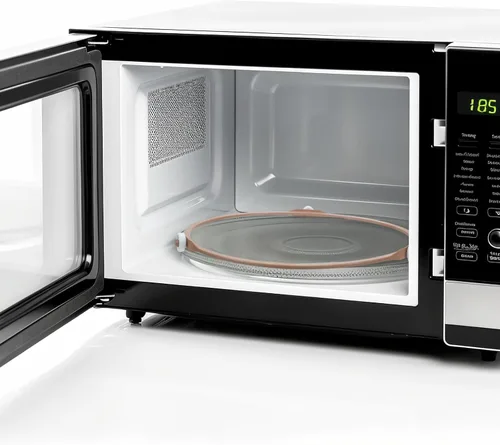 Miniatura 4 de 2sets Microwave Holder Ring: 22.2cm 8.74In Glass Turntable Tray Microwave Support Inner Rotating Ring Replacement Kit with with Rotating Core