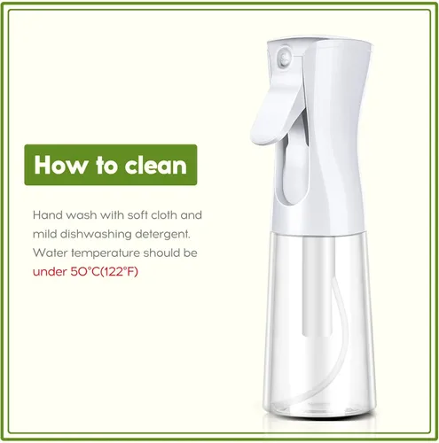 Miniatura 6 de Mistifi Oliver - Pulverizador de aceite para cocinar, botella de spray de 12 onzas, dispensador de aceite recargable sin aerosol, estilo ensalada