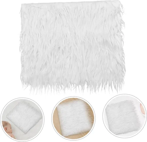 Miniatura 9 de NUOBESTY Manta de accesorios para fotos de bebé, alfombra para niños, disfraces de niño, alfombra de fotografía para recién nacidos, alfombra
