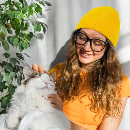 Miniatura 53 de American Trends Gorro para hombre y mujer, gorro de punto suave y lindo con diseño de calavera