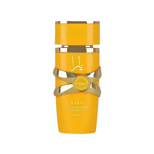 Lattafa Yara Tous – Perfume de aceite concentrado puro de larga duración con fragancia frutal, tropical, floral y almizcle para mujeres, 0.67 onzas