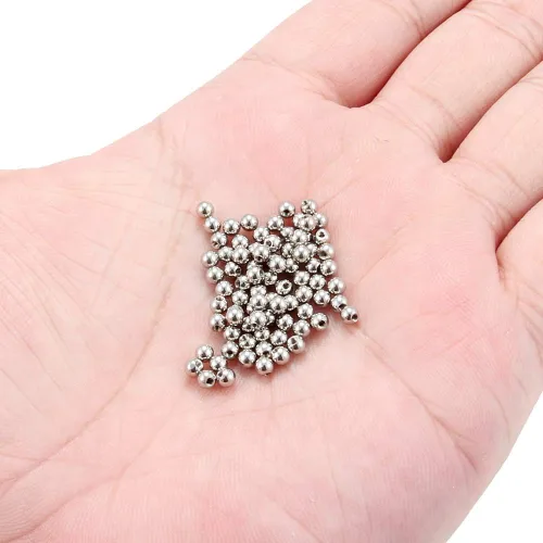 Miniatura 16 de Ruifan - 60-80 unidades, bolas de repuesto de acero quirúrgico 316L, joyería corporal, piercing, 16G 14G, producto unisex, para roscar en barra
