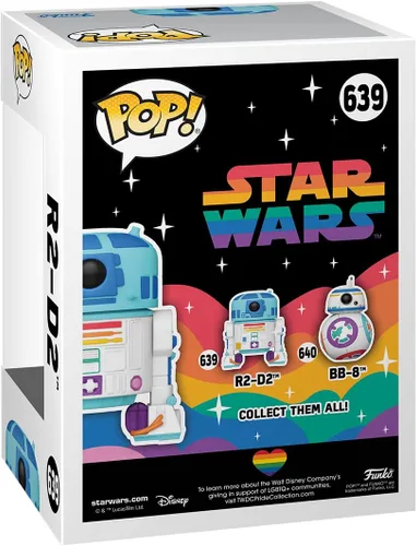 Miniatura 3 de Funko Pop! Star Wars: Pride 2023 - R2-D2 - Figura de vinilo coleccionable - Idea de regalo - Producto oficial - para niños y adultos - Fans