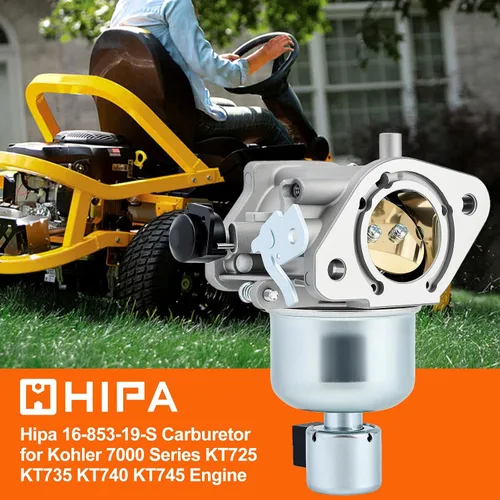 Miniatura 3 de Hipa Carburador 16-853-19-S compatible con el motor KT725 KT735 KT740 KT745 7000 Series 23HP 24HP 25HP 26HP Reemplaza 16-853-19S 16 853 19S