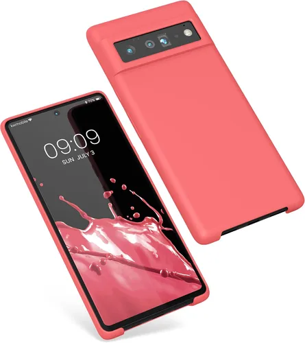 Miniatura 30 de kwmobile Funda Compatible con Google Pixel 6 Pro - Funda de teléfono de silicona TPU con acabado suave - Azul Arrecife