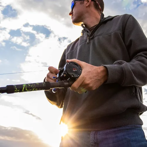 Miniatura 6 de Piscifun Chaos XS Carrete de Pesca Baitcasting, Carrete Baitcaster Redondo de Cuerpo Metálico Reforzado, Carrete Suave y Potente para Agua Salada