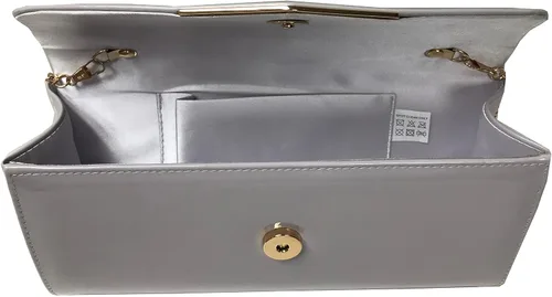 Miniatura 4 de Bolsa de noche con bolsa de mano de sobre con correa de hombro para mujer, fiesta, boda, formal, cóctel, graduación, fiesta, bolso de fiesta
