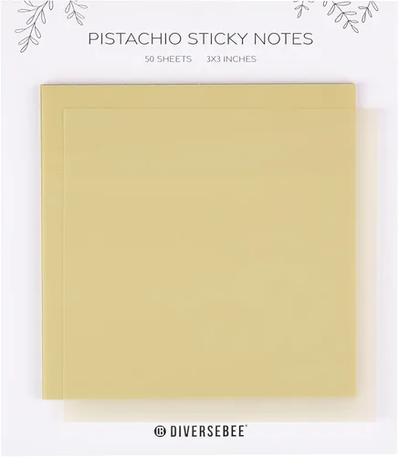 Miniatura 15 de DiverseBee 50 hojas de notas adhesivas transparentes pastel, pestañas adhesivas transparentes de 3x3", banderas de página translúcidas marcadores