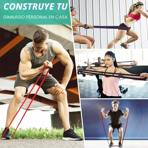 Miniatura 4 de Alllvocles Resistance Band, Pull Up Bands, Pull Up Assistance Bands, Workout Bands, Exercise Bands, Resistance Bands Set for Legs, Working Out