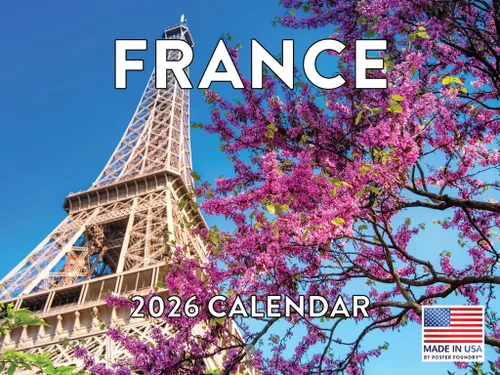 Miniatura 73 de Calendario Argentina 2026 Calendario mensual de pared de 12 meses Fabricado en Estados Unidos