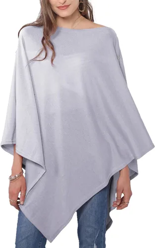 Miniatura 18 de MissShorthair Versatile Women's Shawl Wrap – Soft Knitted Poncho Cape Scarf for Fall Winter
