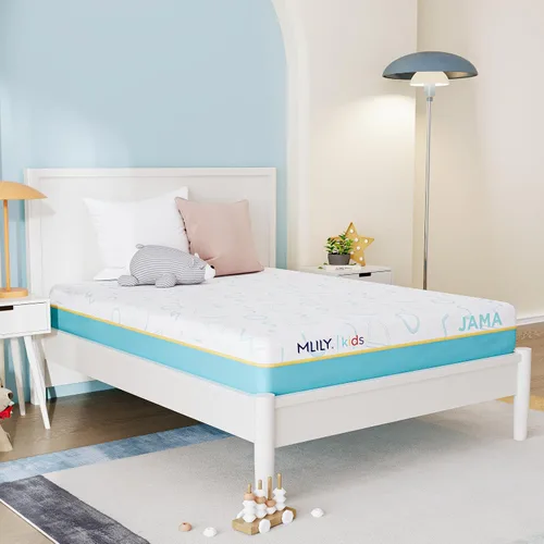 Miniatura 2 de MLILY JAMA - Colchón de 6 pulgadas para niños, de espuma viscoelástica, firmeza media, fabricado en los Estados Unidos con espuma de Estados Unidos