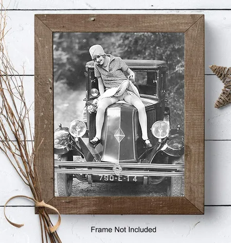 Miniatura 7 de Decoración para Cueva de Hombre - Decoración de Pared para Hombres - Regalo Divertido para Hombres, Coche Antiguo, Fanáticos de Automóviles