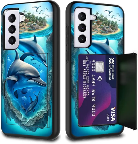 Miniatura 128 de Funda híbrida de doble capa con función atril para Samsung Galaxy A16 5G de 6.9 pulgadas, diseño de vaca con bandera estadounidense
