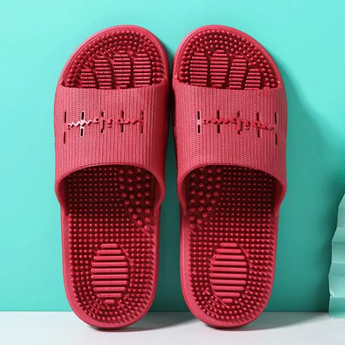 Miniatura 13 de Zapatos relajantes para masaje de pies, cómodas pantuflas de masaje, pantuflas antideslizantes de fondo grueso, verde, 44-45, masajeador de pies