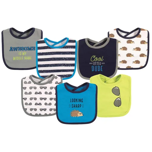 Miniatura 65 de Hudson - Babero unisex de algodón para bebé, baberos de algodón, talla única , Cactus rosa