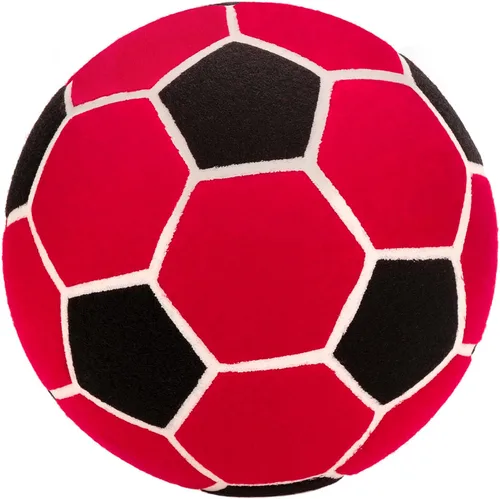 Linkidea Balón de fútbol tamaño 4 para interior, pelota de fútbol suave para el interior de la casa, divertido regalo de fútbol para niños con bomba
