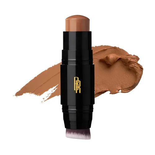 Miniatura 10 de Base de maquillaje en barra Black Radiance Color Perfect con aplicador de cepillo suave en dúo – Fórmula versátil, construible, mezclable y rica