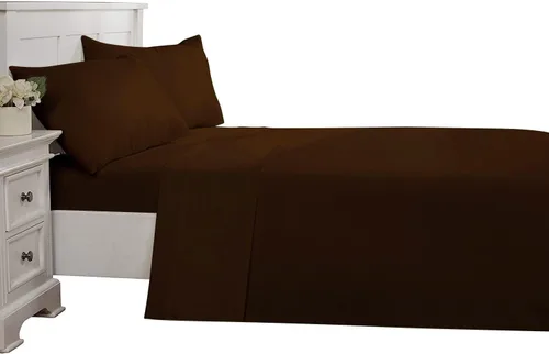 Miniatura 42 de Epic Cotton Juego de sábanas de 6 piezas, 100% algodón egipcio, de lujo, súper suave, bolsillos profundos de 12 pulgadas, tamaño King, 1000 hilos