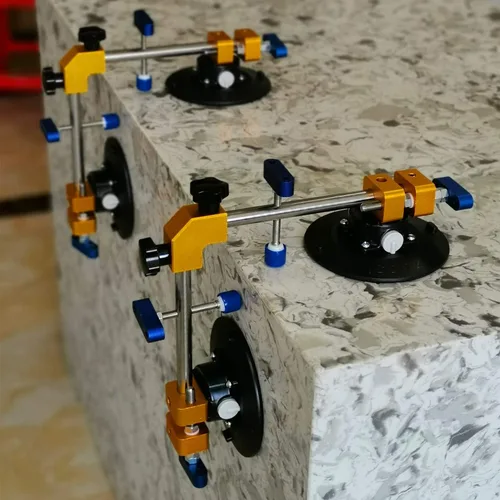 Miniatura 3 de Ajustador de costuras de encimera de 90 grados en ángulo recto con ventosa de 6 pulgadas para unión y nivelación de costuras/encimera profesional