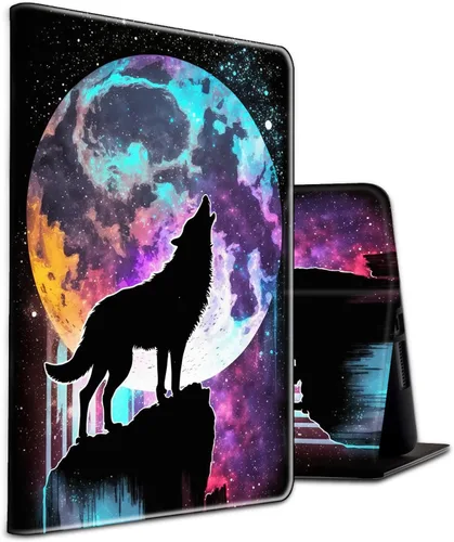 Miniatura 117 de Funda para tablet Fire 7 (12ª generación, versión 2022), delgada, a prueba de golpes, delgada, de piel sintética, con función de apagado/encendido