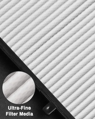 Miniatura 3 de 9991432R4 Filtro limpiador de piscina compatible con Dolphin m400, m500, Nautilus CC Plus, paquete de 4 filtros ultrafinos de repuesto robótico