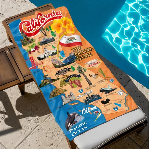 Miniatura 5 de Kaufman - Toallas de playa personalizadas para niños (1430)