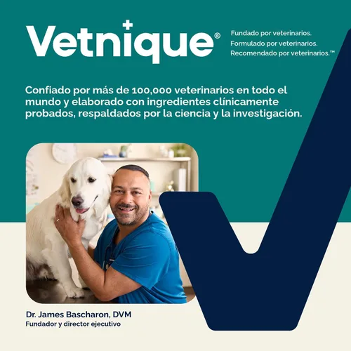 Miniatura 8 de Vetnique Dermabliss Clorhexidina para la salud de la piel de los perros, aerosol medicado antibacteriano, para infecciones de la piel e irritación