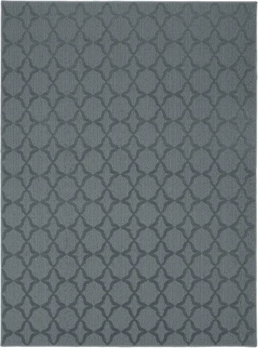 Miniatura 146 de Garland Rug Sparta - Alfombra antideslizante de polipropileno de 2 pies x 12 pies, color negro, ideal para salas de estar y pasillos, elegante