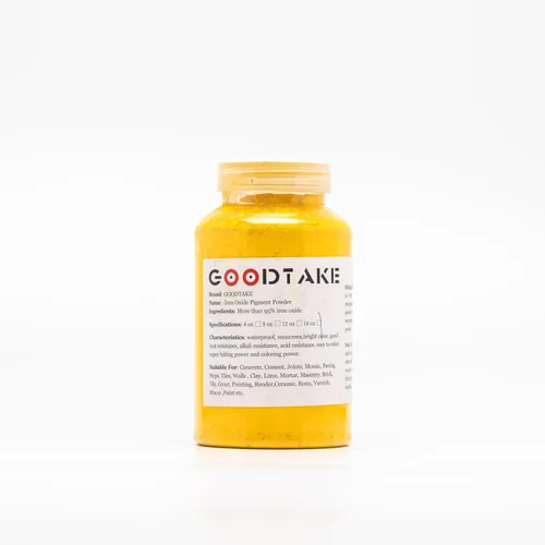 Miniatura 7 de GOODTAKE Pigmento de Hormigón, Polvo de Pigmento de Óxido de Hierro Amarillo, Pigmento de Color de Tinte de Cemento de Hormigón para Pintura