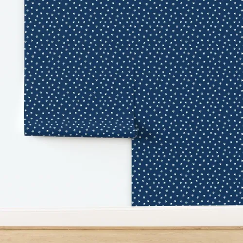 Miniatura 4 de Papel tapiz autoadhesivo para despegar y pegar, papel tapiz extraíble de color azul marino para mascotas, perros, gatos y patas, mascotas Spoonflower