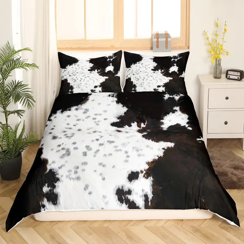 Miniatura 34 de Juego de funda de edredón de pingüinos de dibujos animados para niños, tamaño King, bonito juego de ropa de cama de animales de poste ártico