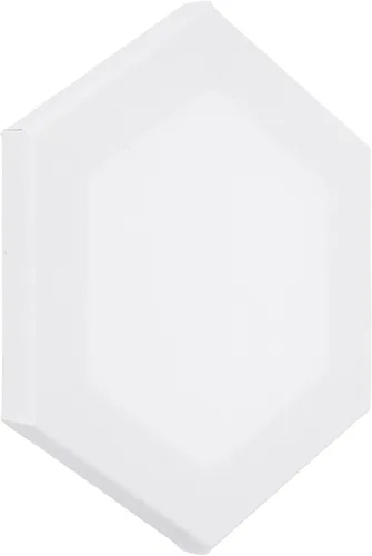 Miniatura 7 de PATIKIL Lienzos de pintura para pintura, paquete de 3 paneles de madera hexagonal de 8 x 7 pulgadas, paneles de lienzo para acrílico, óleo, pintura