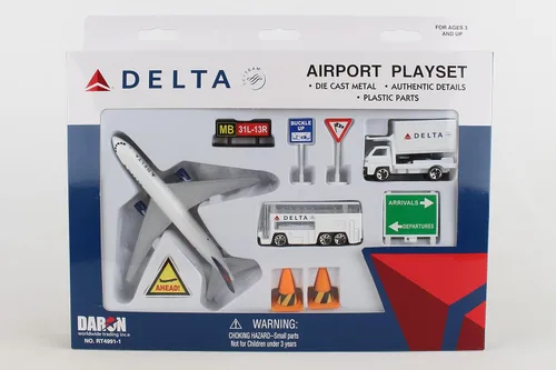 Miniatura 4 de Delta Airlines - Juego de 12 piezas (el color del contenido puede variar)