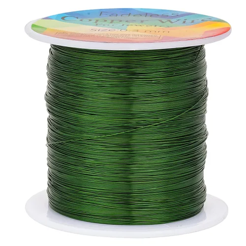 Miniatura 19 de Alambres de cobre resistentes al deslustre de 65.6 pies, alambre de cobre para electrocultura en jardinería, alambre de cobre de calibre 16, cables