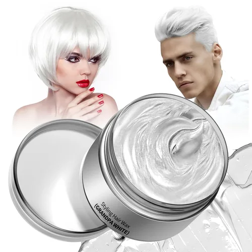 Miniatura 21 de Tinte temporal naranja para el cabello, cera temporal de color del cabello, tinte natural lavable para el cabello para mujeres y hombres, fiesta