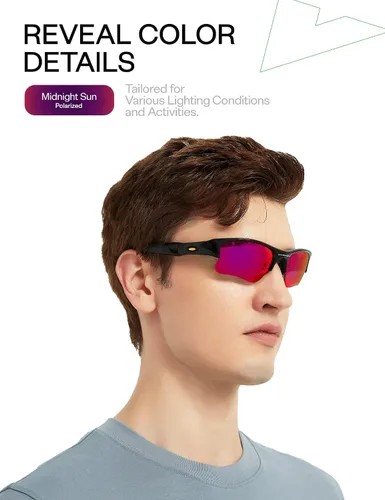 Miniatura 3 de Mryok Lentes de repuesto para Oakley Jupiter Squared OO9135 Jupiter Carbon OO9220 - Opciones