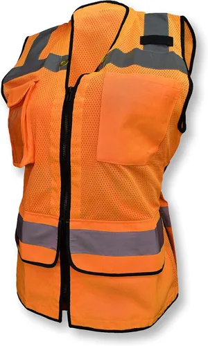Radians SV59W - Chaleco de seguridad para mujer, resistente, con bolsillos para planes y tabletas