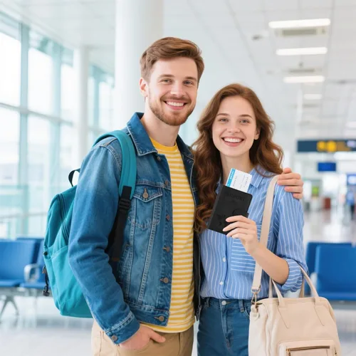 Miniatura 6 de Funda para pasaporte para viajes, funda para pasaporte con ranura para tarjeta de crédito y ranura para tarjeta de embarque, funda para pasaporte