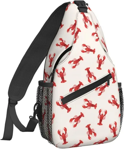 Miniatura 18 de Famame Mochila bandolera para el pecho, bolsa de hombro cruzada, gimnasio, ciclismo, viajes, senderismo, Varios