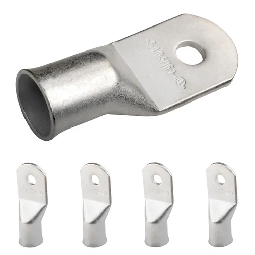 Miniatura 220 de SELTERM 5 piezas terminales de cable de cobre estañado 1/0 AWG perno de 1/2", extremos de cable de batería, terminales de anillo, conectores
