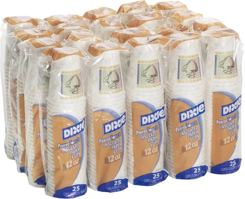 Miniatura 5 de Georgia-Pacific PerfecTouch 5342DX WiseSize Coffee Dreams - Vaso de papel aislante, capacidad de 12 onzas (caja de 20 mangas, 25 por manga)