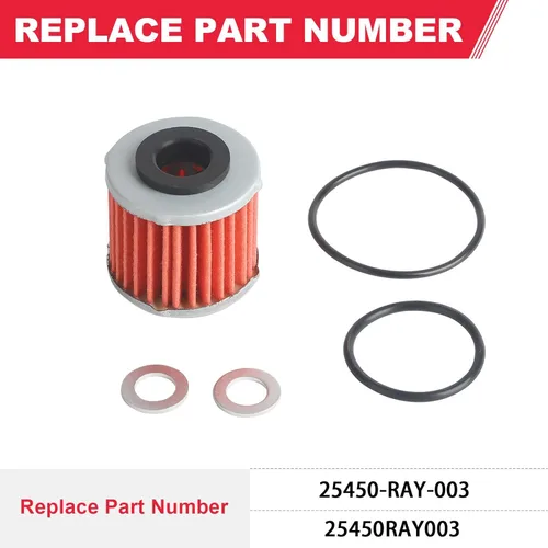 Miniatura 2 de Filtro de transmisión automática compatible con Honda V6-2003-2007 Accord, 2005-2006 Odyssey, 2005 Pilot, para 2004-2006 Acura TL V6 reemplaza #