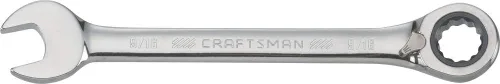 CRAFTSMAN Llave de trinquete, SAE, reversible, 9/16 pulgadas, 72 dientes, 12 puntos (CMMT42416)