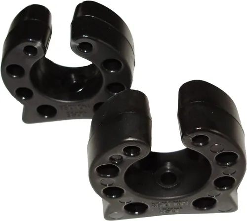 Miniatura 2 de Clip de almacenamiento para poste, negro, 1"- 1 1/4