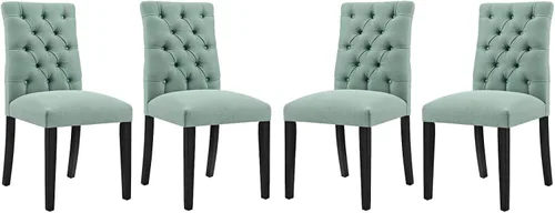 Miniatura 12 de Modway Juego de 2 sillas de comedor, 2 unidades, color azul