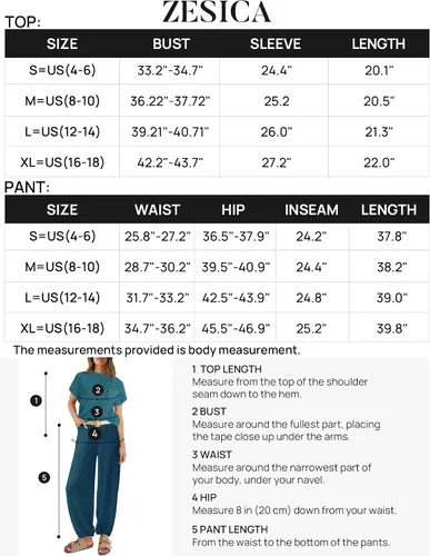 Miniatura 6 de ZESICA Women's 2 Piece Outfits Sweater Set Short Sleeve Mock Neck Knit Pullover Top High Waist Pant Tracksuit Lounge Sets