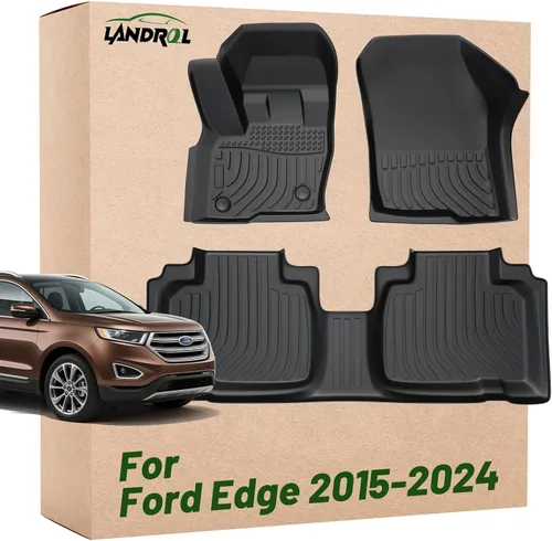 Miniatura 11 de Alfombrillas de Piso para Automóvil de Repuesto para Ford Focus 2012-2018 (No Compatible con Focus RS) Forro de TPE Resistente Ajuste Personalizado