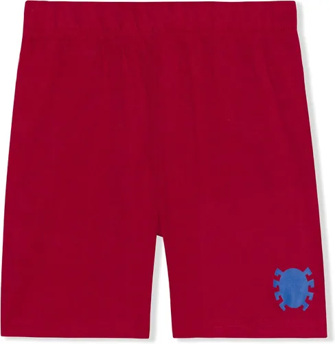 Miniatura 4 de Marvel Conjunto de camiseta y pantalones cortos de Spiderman para niños pequeños y pequeños, azulrojo