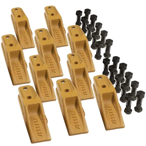 Miniatura 10 de 6684447 Dientes de Cubo de Trinchera, Dientes de Enganche para Minicargadora y Retroexcavadora con Perno y Tuercas Unitooth/con Perno y Tuercas - 1